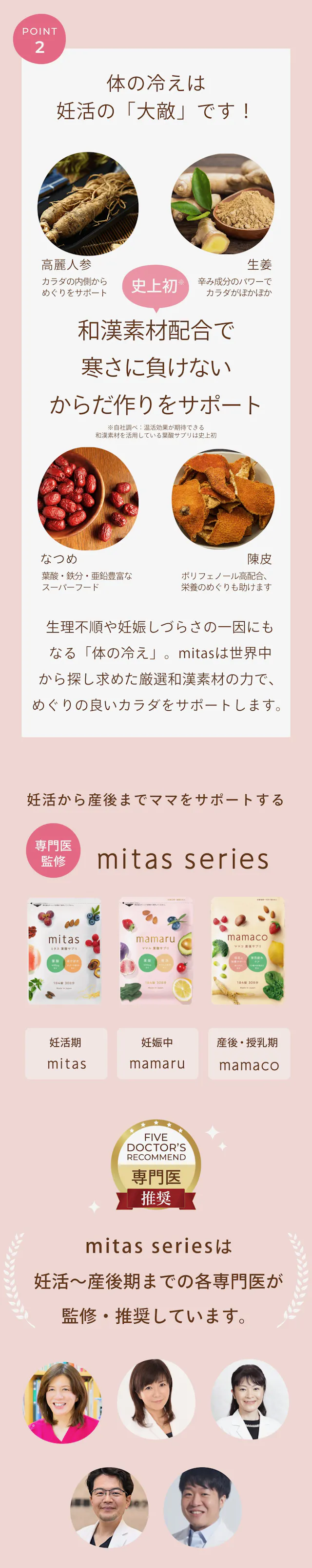 mitas seriesの紹介と監修・推奨医師について